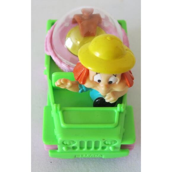 Vintage WARNER BROS Looney Tiny Toons Set Wacky Rollers Elmyra Tas Max 1992 - Picture 4 of 12